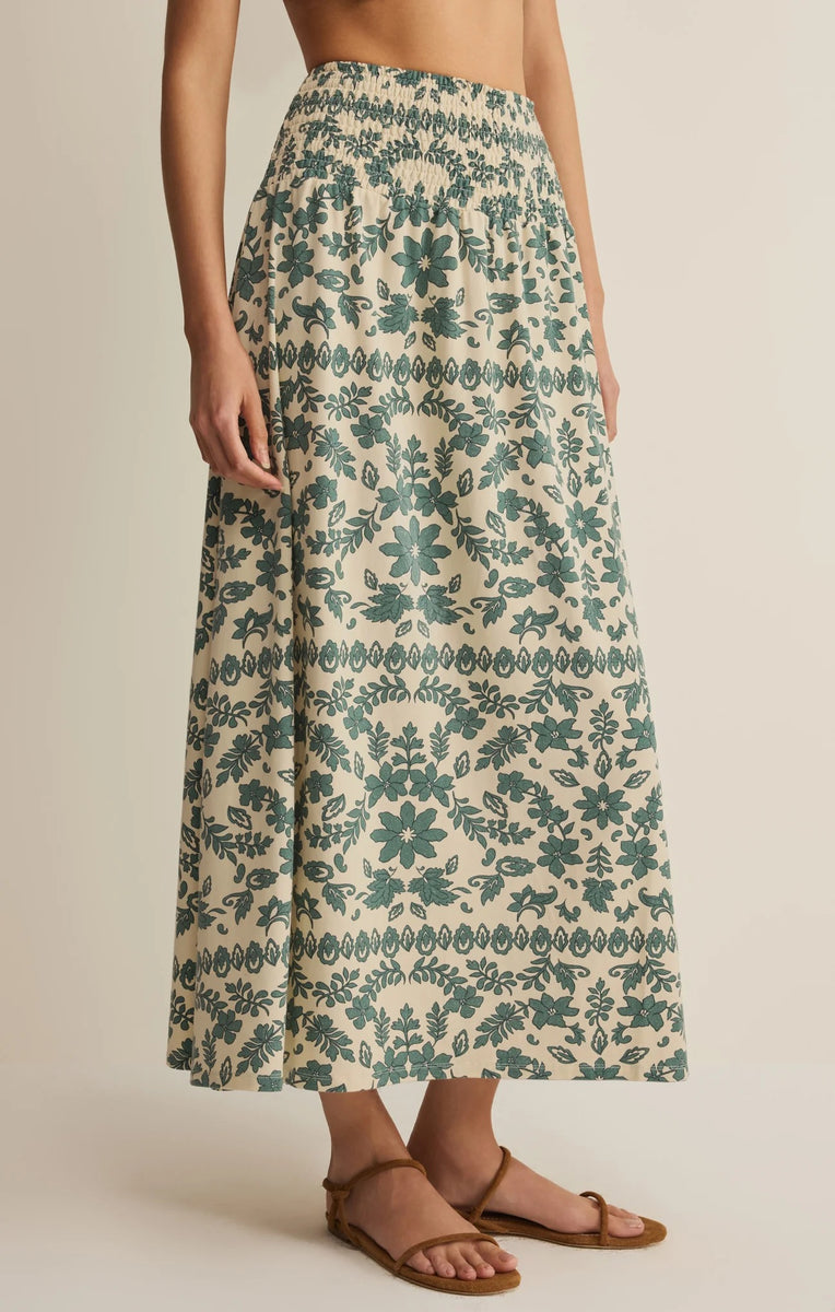 Leya Tera Paisley Maxi Skirt Everglade – Mapel Boutique