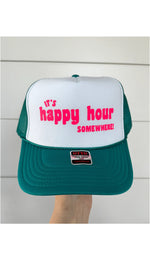 Trucker Hat - It's Happy Hour Somewhere
