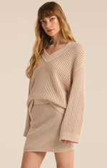 Kiami Crochet Sweater Natural