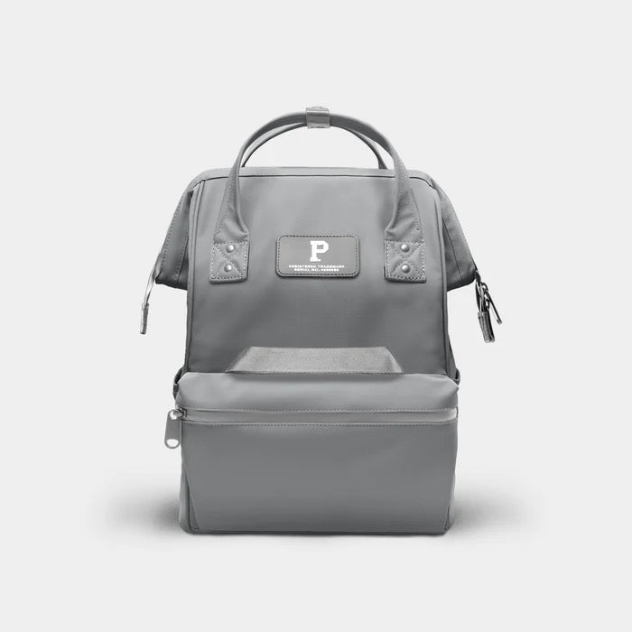botkier dakota quilted fog gray leather convertible backpack Cascade Backpack - Compact