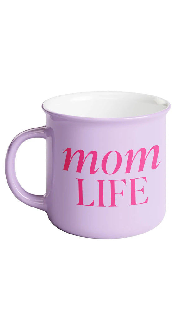 Mom Life Ceramic Campfire Style Mug 11oz