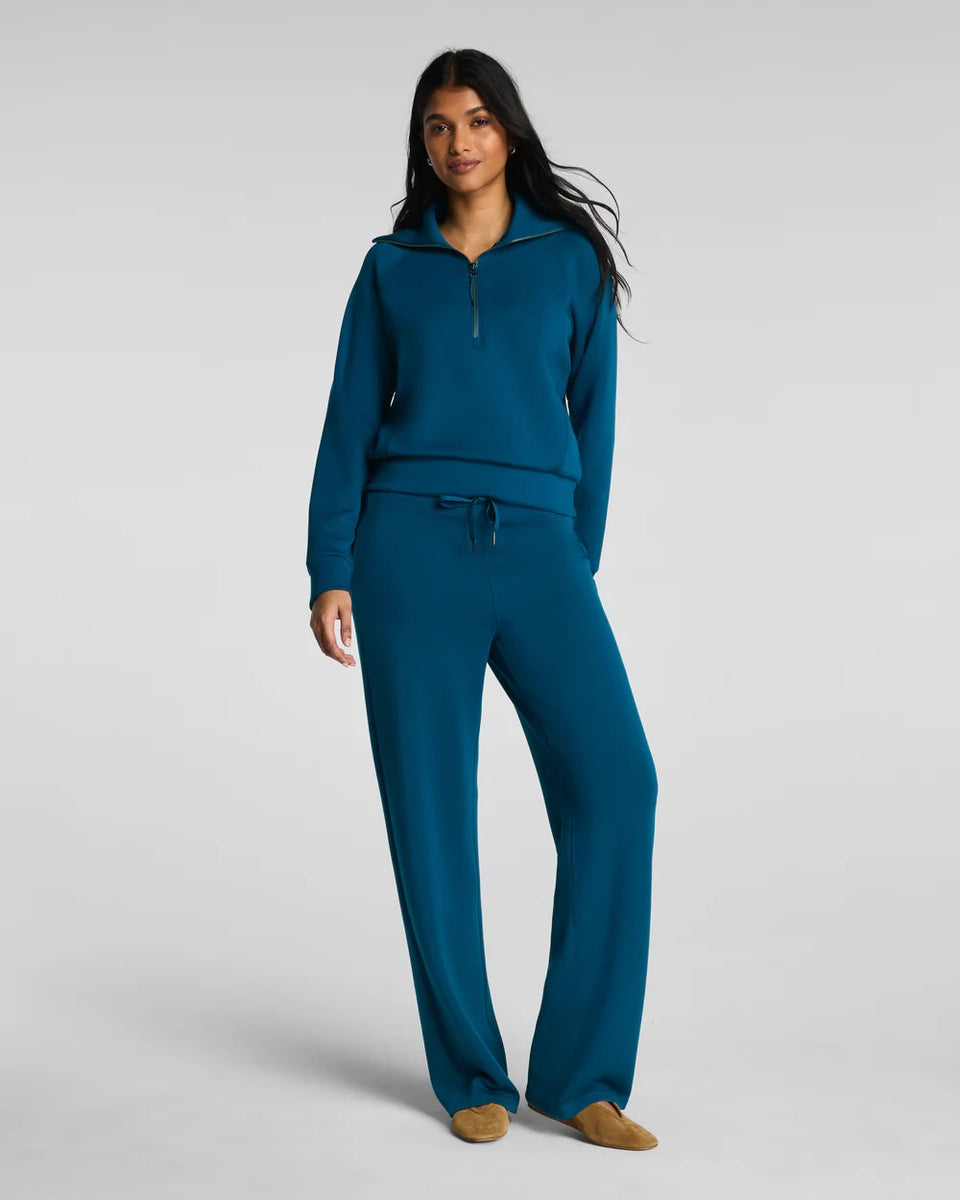 Spanx Air Essentials Half Zip Deep Cove – Mapel Boutique