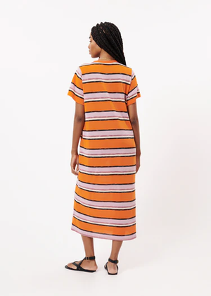 Armony Woven Dress Orange
