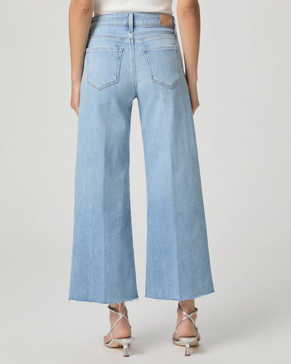 Anessa Wide Leg Jean In Tune Distressed – Mapel Boutique