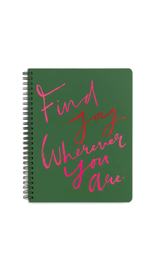 Find Joy, Rough Draft Mini Notebook
