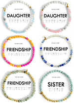 Morse Code Bracelet - Friends & Family -