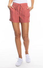 Pull-On Short Coral