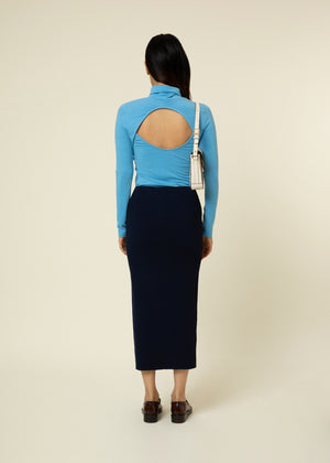Lavinia Skirt Bleu Marine