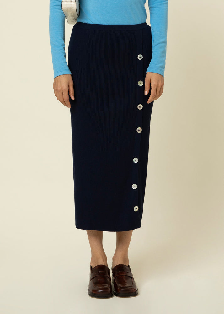 Lavinia Skirt Bleu Marine