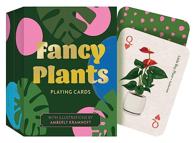 
            
                Load image into Gallery viewer, Fancy Plants Playing Cards
            
        