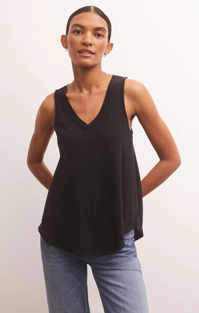 
            
                Load image into Gallery viewer, Sun Drenched Vagabond Tank Black
            
        