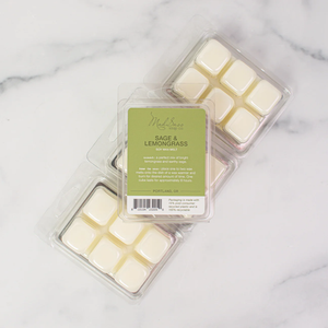
            
                Load image into Gallery viewer, Sage &amp;amp; Lemongrass Wax Melts
            
        
