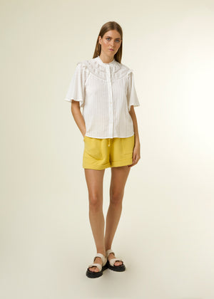 
            
                Load image into Gallery viewer, Aude Shirt Blanc
            
        