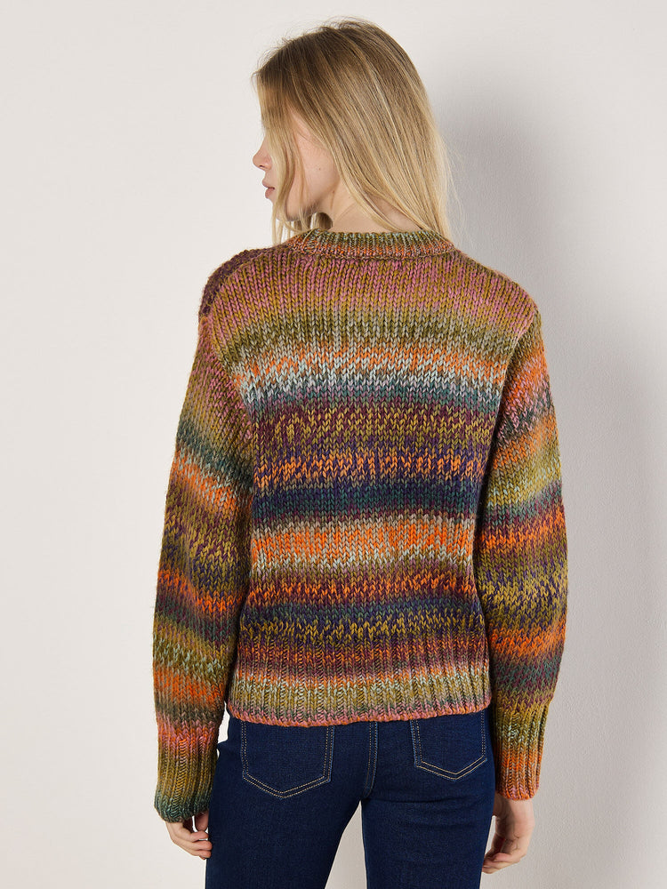 Margot Chunky Knit Sweater Multicolor