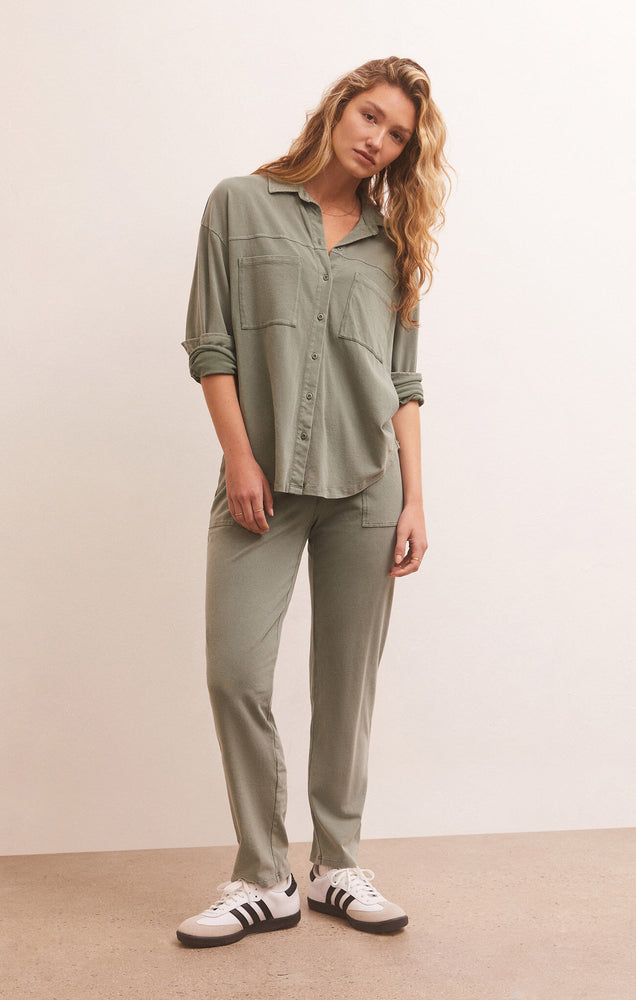 
            
                Load image into Gallery viewer, Walker Knit Pant Evergreen
            
        