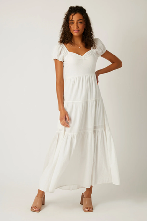 Cezanne Dress White