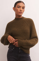 Desmond Pullover Sweater Dark Olive
