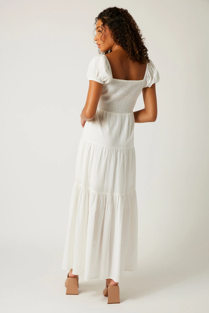 Cezanne Dress White