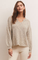 Kensington Speckled Sweater Heather Grey