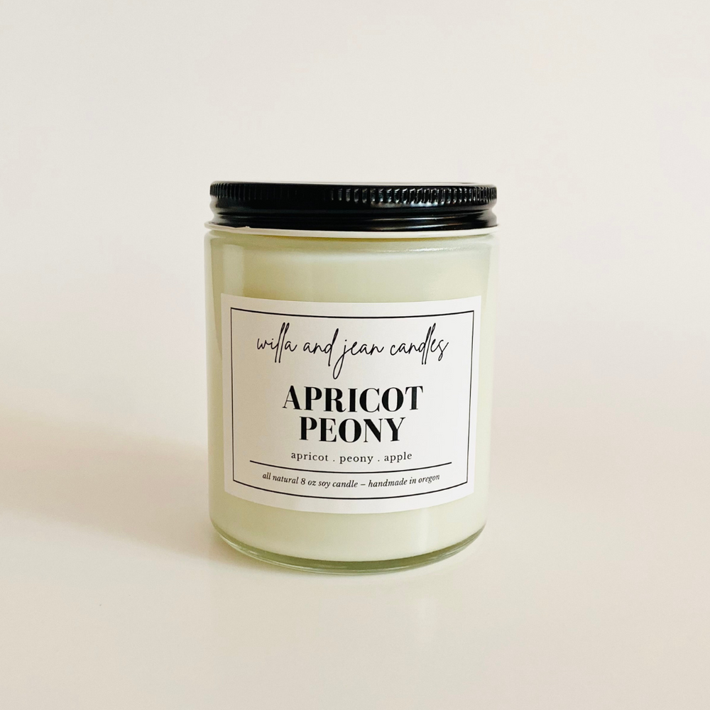 
            
                Load image into Gallery viewer, Apricot Peony 8oz
            
        