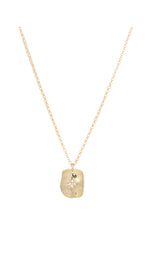 Yasmine Necklace 14k Gold Fill Chain w/ Vermeil Charm