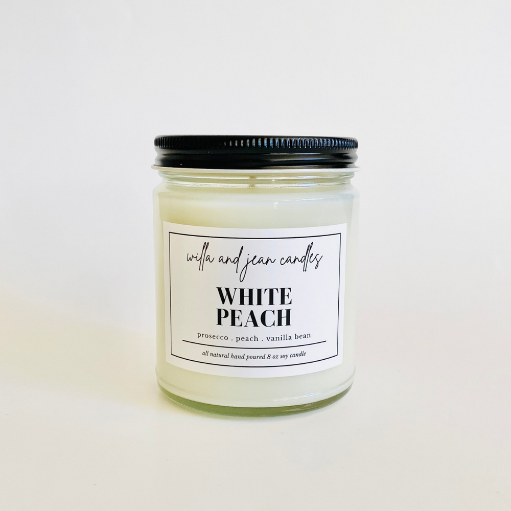 
            
                Load image into Gallery viewer, White Peach 8oz
            
        