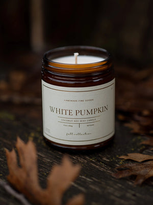 White Pumpkin Luxe Soy Candle 8oz