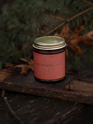 Oak Barrel Cider Luxe Soy Candle 8oz