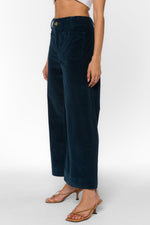 Alyx Wide Leg Crop Patch Pocket Corduroy Cobalt Blue