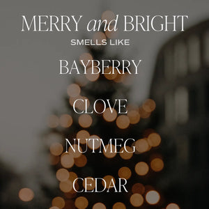 Merry & Bright Soy Candle 9oz