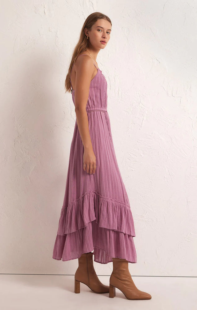 Rose Maxi Dress Dusty Orchid