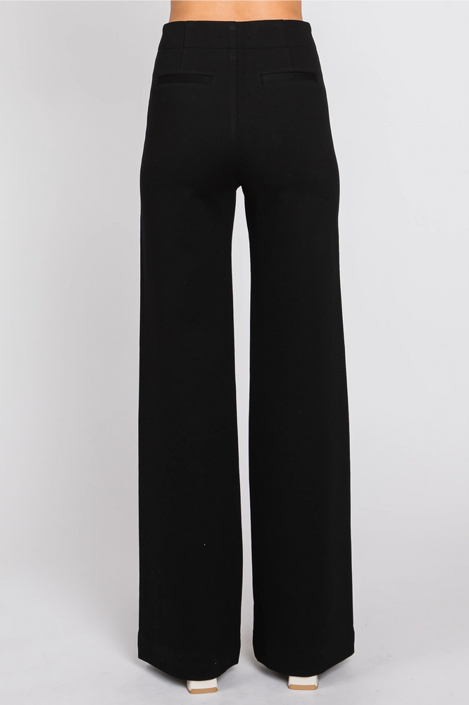 Ponte Trouser Pant Black