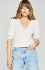 Phoebe Pullover Sweater Cream