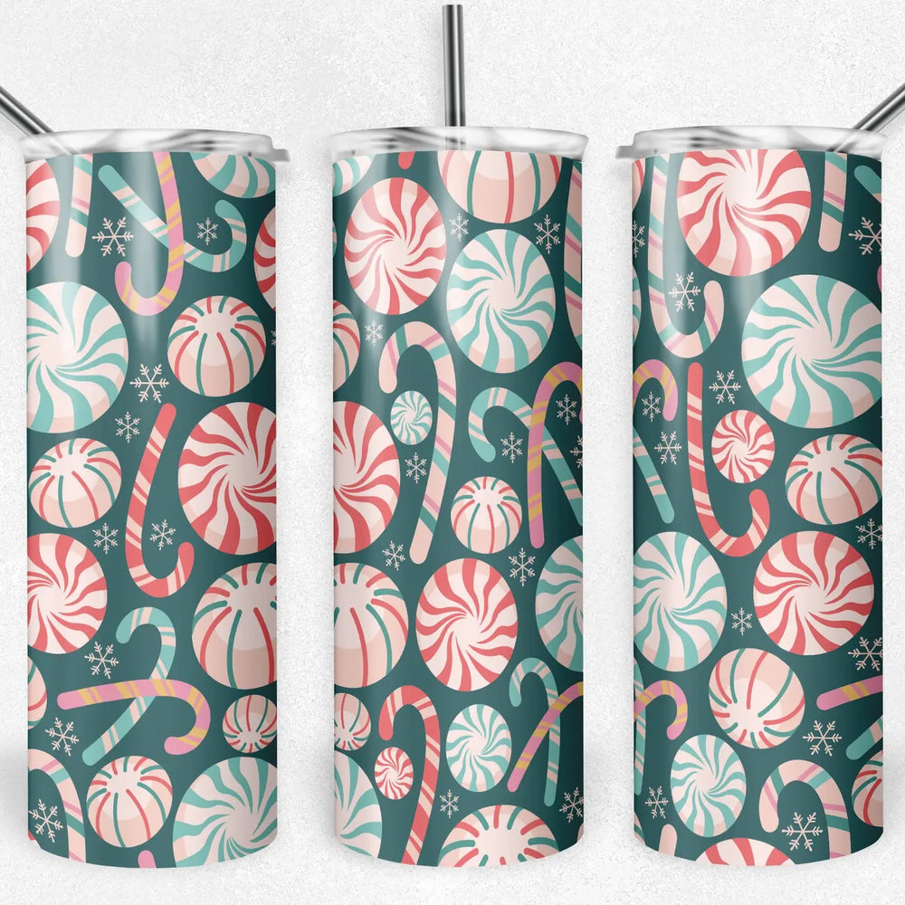 Holiday Candy SS Tumbler 20oz