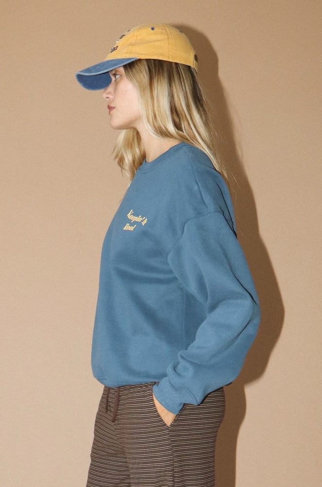 Keepin' It Reel Sweatshirt Vintage Navy