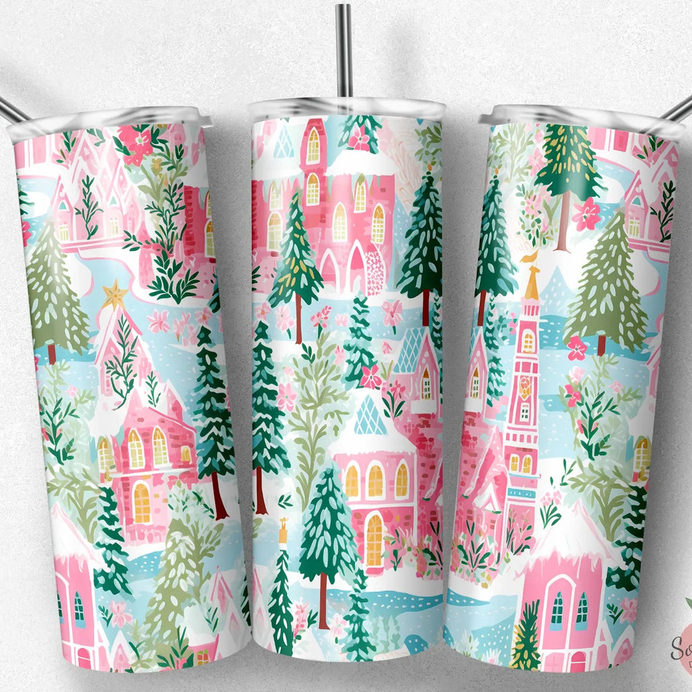 Winter Village SS Tumbler 20oz