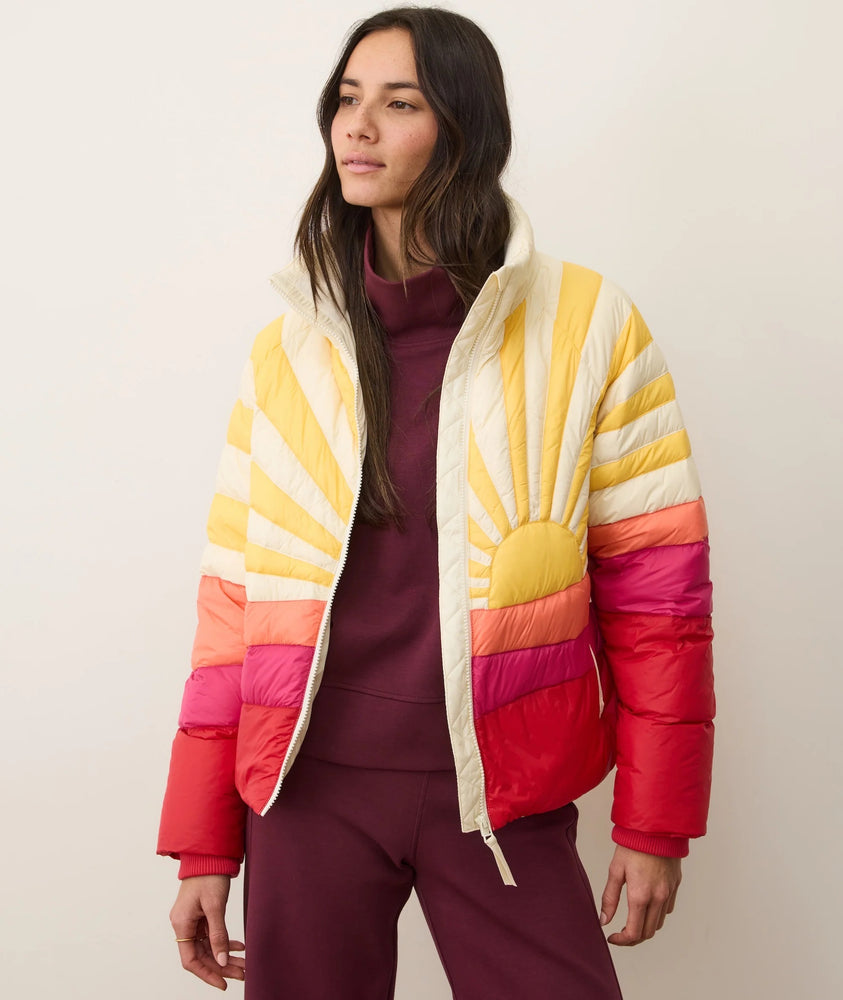 Sunbeam Puffer Jacket Warm Burst