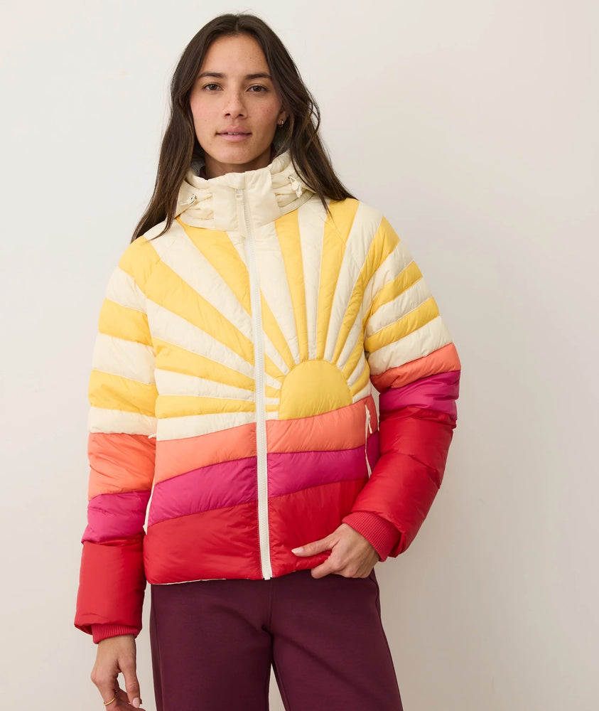 Sunbeam Puffer Jacket Warm Burst