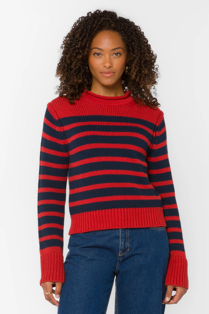 Ridley Sweater Heritage Stripe