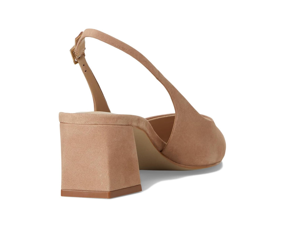Robyn Slingback Pump Tan Nubuck – Mapel Boutique
