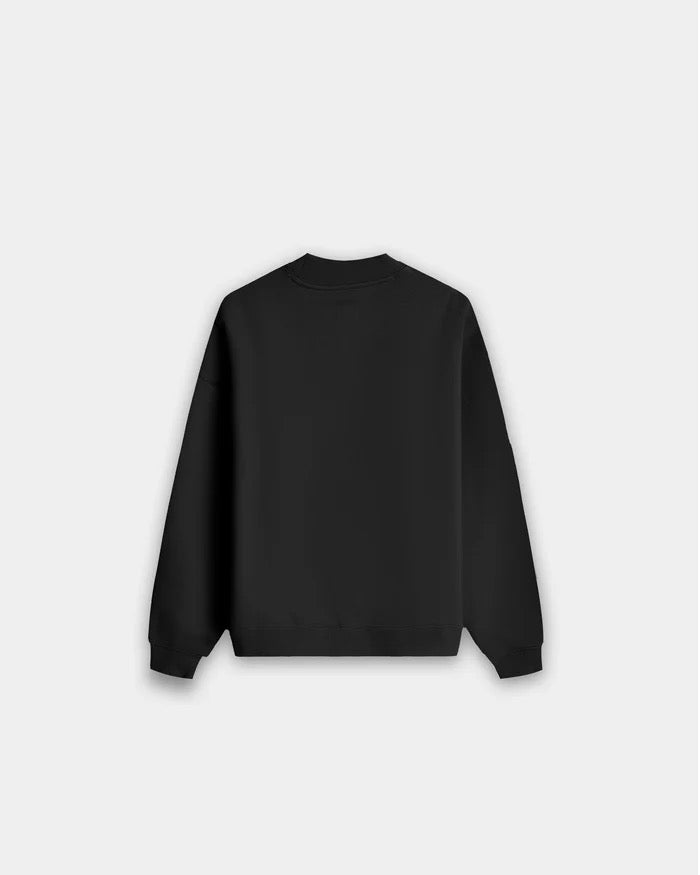 Women's Cloudburst Mock Crew (Water-Resistant) Black