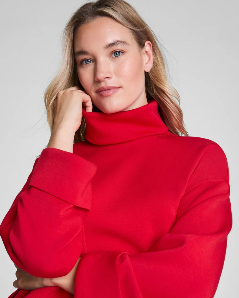 Spanx Air Essentials Turtleneck Red