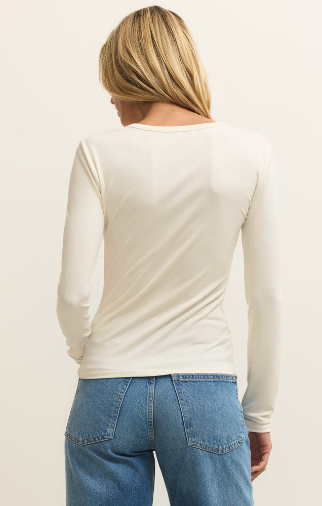 Second Skin Crew Long Sleeve Cloud