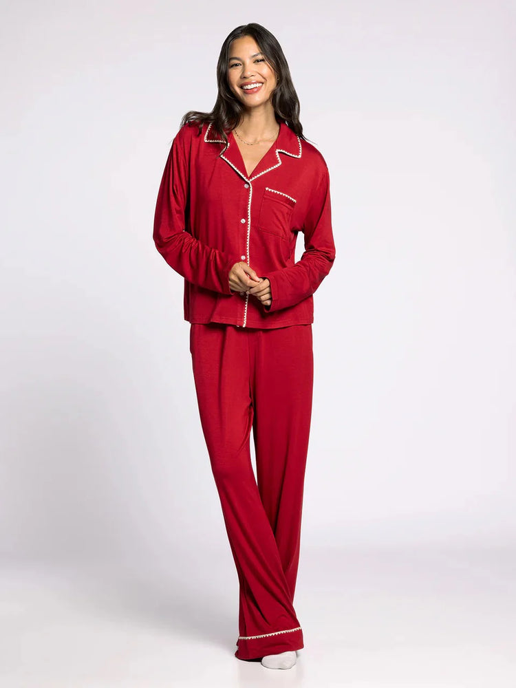 Joy Pajama Set Red