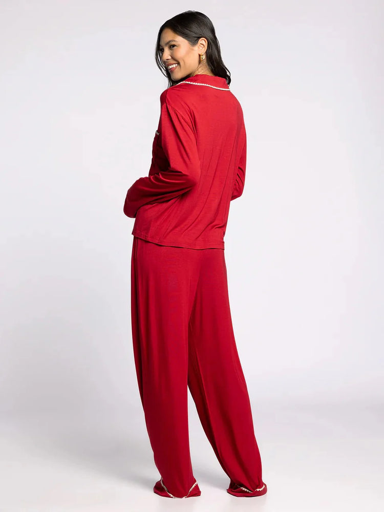 Joy Pajama Set Red