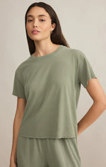 Go To Washed Tee Avocado