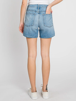 Non Stretch Denim Short Light Wash