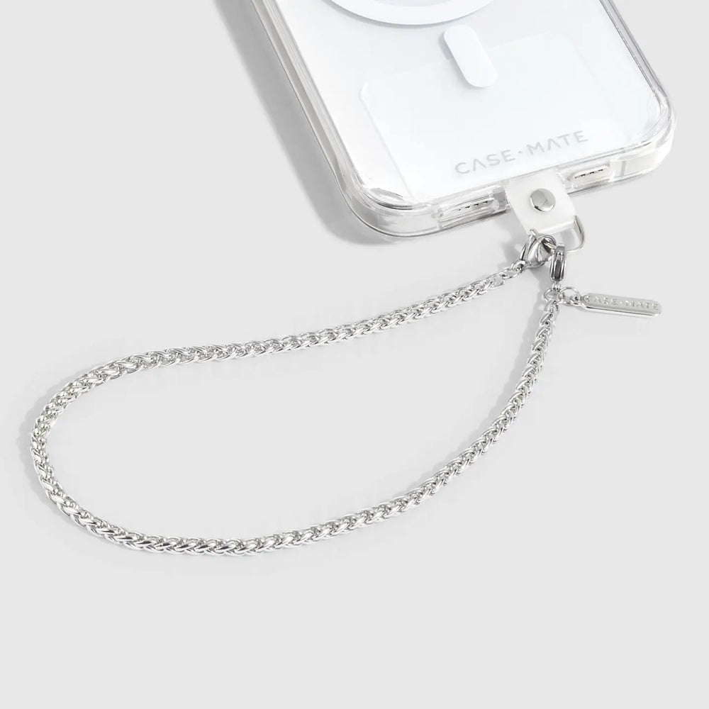 Phone Chain Wristlet - Dainty Silver