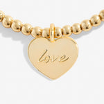 My Moments Bracelet Gold - With Love This Christmas