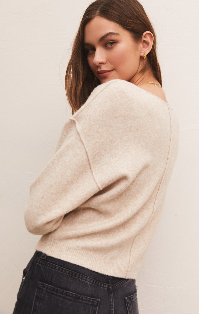
            
                Load image into Gallery viewer, Everyday Pullover Sweater Light Oatmeal Heather
            
        